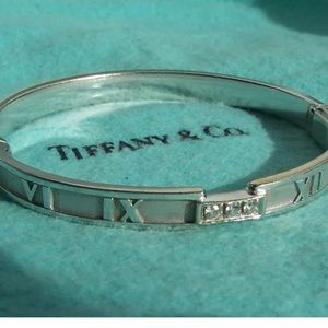Tiffany & Co. Gold “Atlas” Hinged Bracelet
